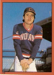1982 Topps Baseball Stickers     179     Rick Manning